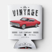 ビンテージカーco chevelle 缶クーラー (裏面)