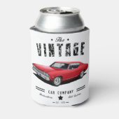 ビンテージカーco chevelle 缶クーラー (缶裏面)