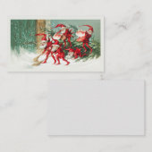 ビンテージクリスマスエンクロージャカード エンクロージャーカード (正面/裏面)