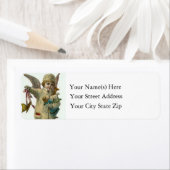 ビンテージクリスマスエンジェル ラベル (インサイチュ)