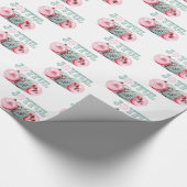 ビンテージクリスマスオーナメントクリスマスホリデー ラッピングペーパー (角)