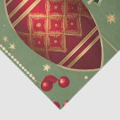 ビンテージクリスマスオーナメントティッシュペーパー 薄葉紙 (詳細)