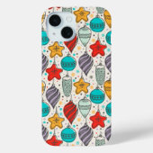 ビンテージクリスマスオーナメントホリデイ Case-Mate iPhoneケース (裏面)