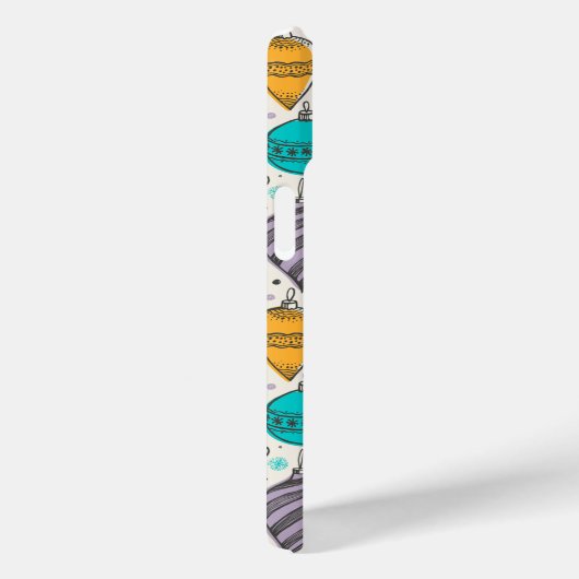 ビンテージクリスマスオーナメントホリデイ Case-Mate iPhoneケース (裏面 / 右)