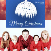 ビンテージクリスマスカーエレガントド シーズンカード