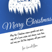 ビンテージクリスマスカーエレガントド シーズンカード