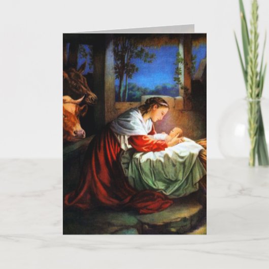 ビンテージクリスマスカード1 シーズンカード (正面)