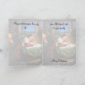 ビンテージクリスマスカード1 シーズンカード (内部)