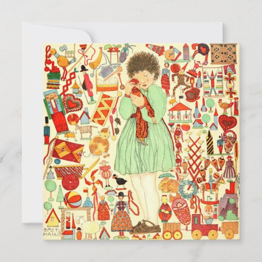 ビンテージクリスマスカード |クリスマスプレゼント シーズンカード (正面)