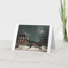 ビンテージクリスマスカード サンキューカード