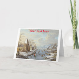 ビンテージクリスマスカード サンキューカード