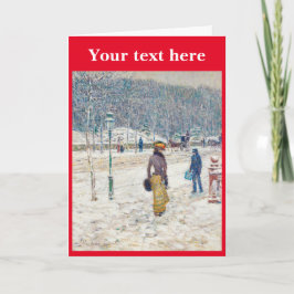 ビンテージクリスマスカード サンキューカード