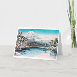 ビンテージクリスマスカード サンキューカード