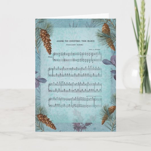 ビンテージクリスマスカード シーズンカード (正面)