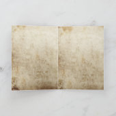 ビンテージクリスマスカード シーズンカード (内部)