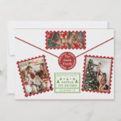 ビンテージクリスマスカード シーズンカード (裏面)