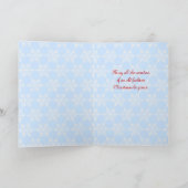 ビンテージクリスマスカード シーズンカード (内部)