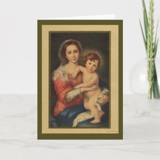 ビンテージクリスマスカード シーズンカード (正面)