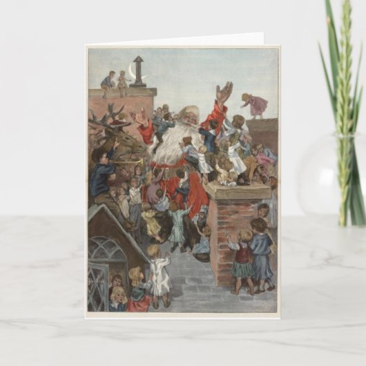 ビンテージクリスマスカード シーズンカード (正面)