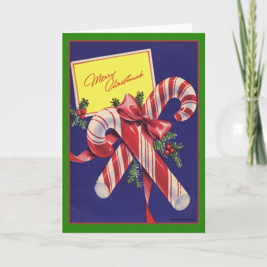 ビンテージクリスマスカード シーズンカード (正面)