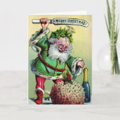 ビンテージクリスマスカード シーズンカード (正面)