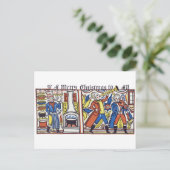 ビンテージクリスマスカード シーズンポストカード (スタンド正面)