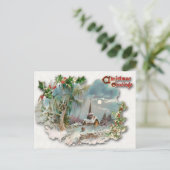 ビンテージクリスマスカード 案内ポストカード (スタンド正面)