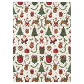 ビンテージクリスマスクリップボード クリップボード (裏面)