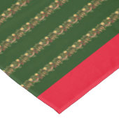 ビンテージクリスマスグリーンテーブルクロス テーブルクロス (アングル)