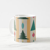 ビンテージクリスマスコーヒーマグ コーヒーマグカップ (正面左)