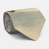 ビンテージクリスマスサンタクロースそりトナカイ ネクタイ (ロール)