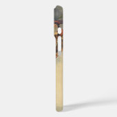 ビンテージクリスマスサンタクロースそりトナカイ Case-Mate iPhoneケース (裏面 / 左)