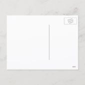 ビンテージクリスマスサンタクロースと子供のダンス シーズンポストカード (裏面)