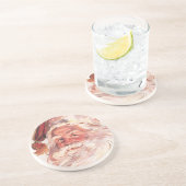 ビンテージクリスマスサンタクロース コースター (側面)