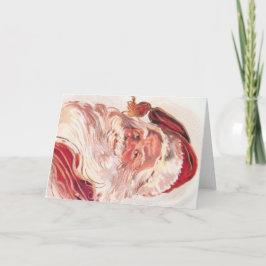 ビンテージクリスマスサンタクロース シーズンカード