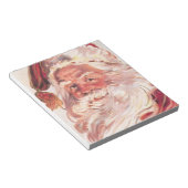 ビンテージクリスマスサンタクロース ノートパッド (アングル)