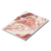 ビンテージクリスマスサンタクロース ノートパッド (回転)