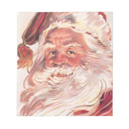 ビンテージクリスマスサンタクロース ノートパッド
