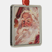ビンテージクリスマスサンタクロース メタルオーナメント (右)