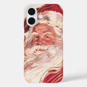 ビンテージクリスマスサンタクロース iPhone 16ケース
