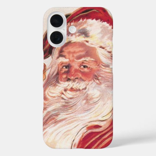 ビンテージクリスマスサンタクロース Case-Mate iPhoneケース (裏面)