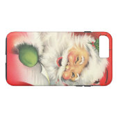ビンテージクリスマスサンタクロース Case-Mate iPhoneケース (裏面(横))