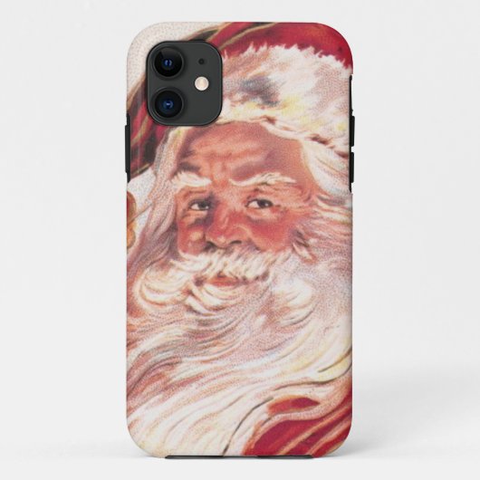 ビンテージクリスマスサンタクロース Case-Mate iPhoneケース (裏面)