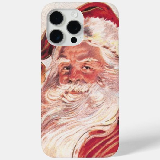 ビンテージクリスマスサンタクロース Case-Mate iPhoneケース (裏面)
