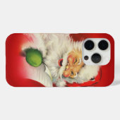 ビンテージクリスマスサンタクロース Case-Mate iPhoneケース (裏面 (横))