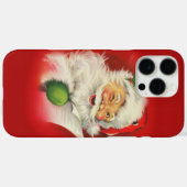 ビンテージクリスマスサンタクロース Case-Mate iPhoneケース (裏面 (横))