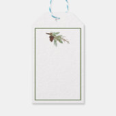 ビンテージクリスマスサンタ ギフトタグ (裏面)