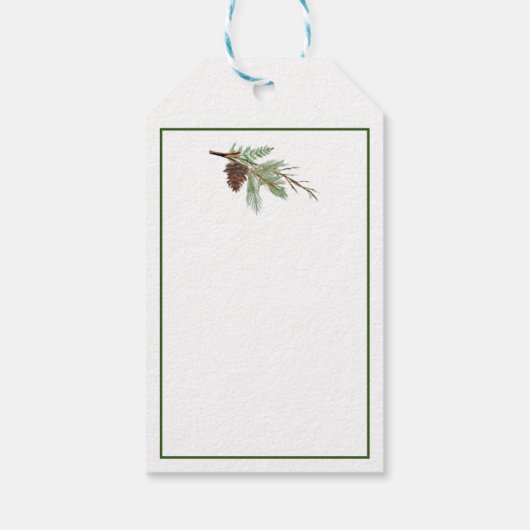 ビンテージクリスマスサンタ ギフトタグ (裏面)