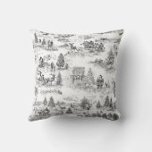 ビンテージクリスマスサンタ クッション (裏面)