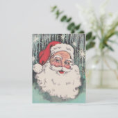 ビンテージクリスマスサンタ シーズンカード (スタンド正面)